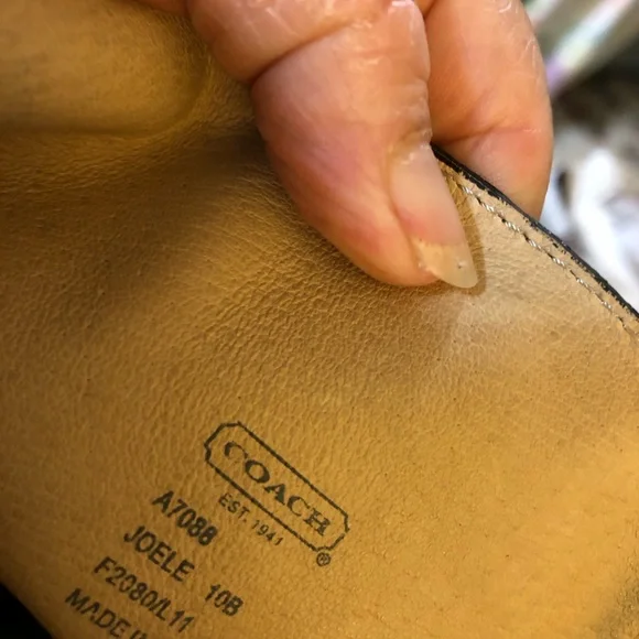 Coach knee high boots size 10 - Picture 7 of 15